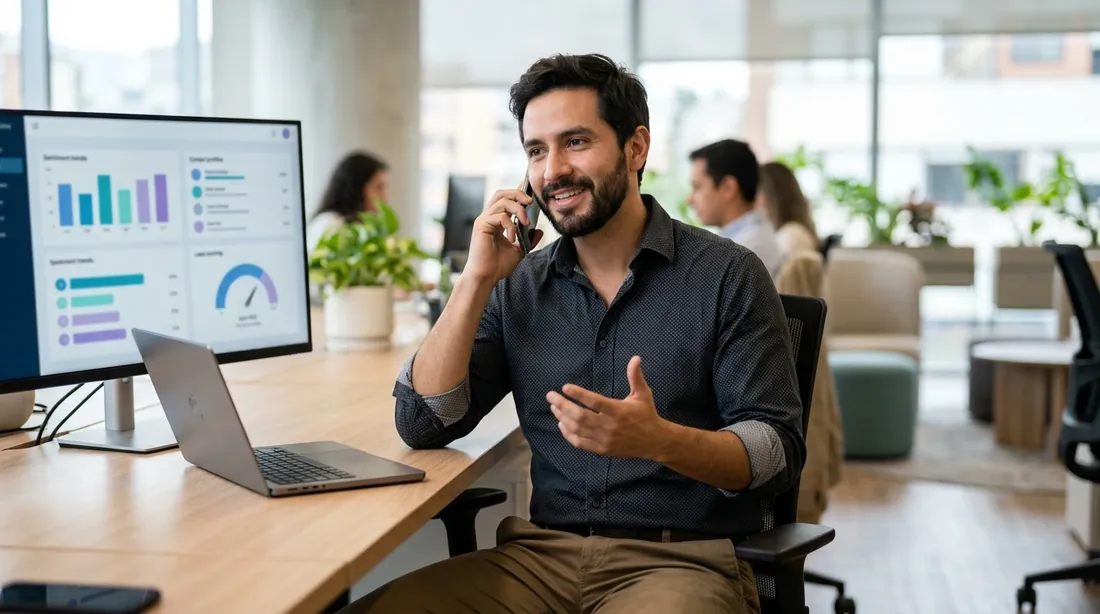Agente de voz para atención al cliente