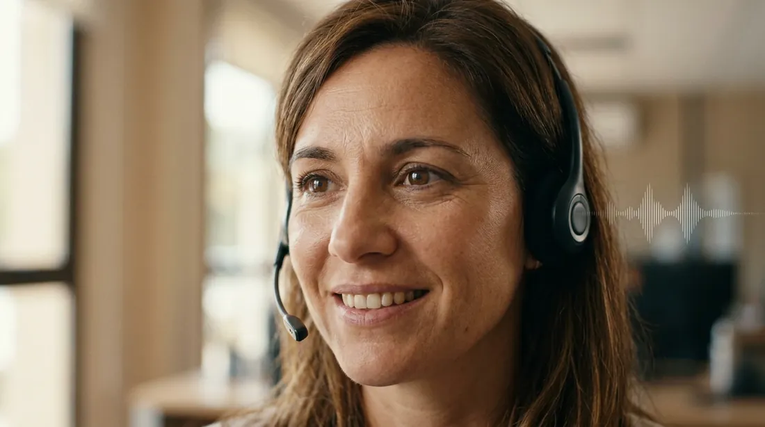 María, la agente de voz que atiende a los vecinos de Villa María