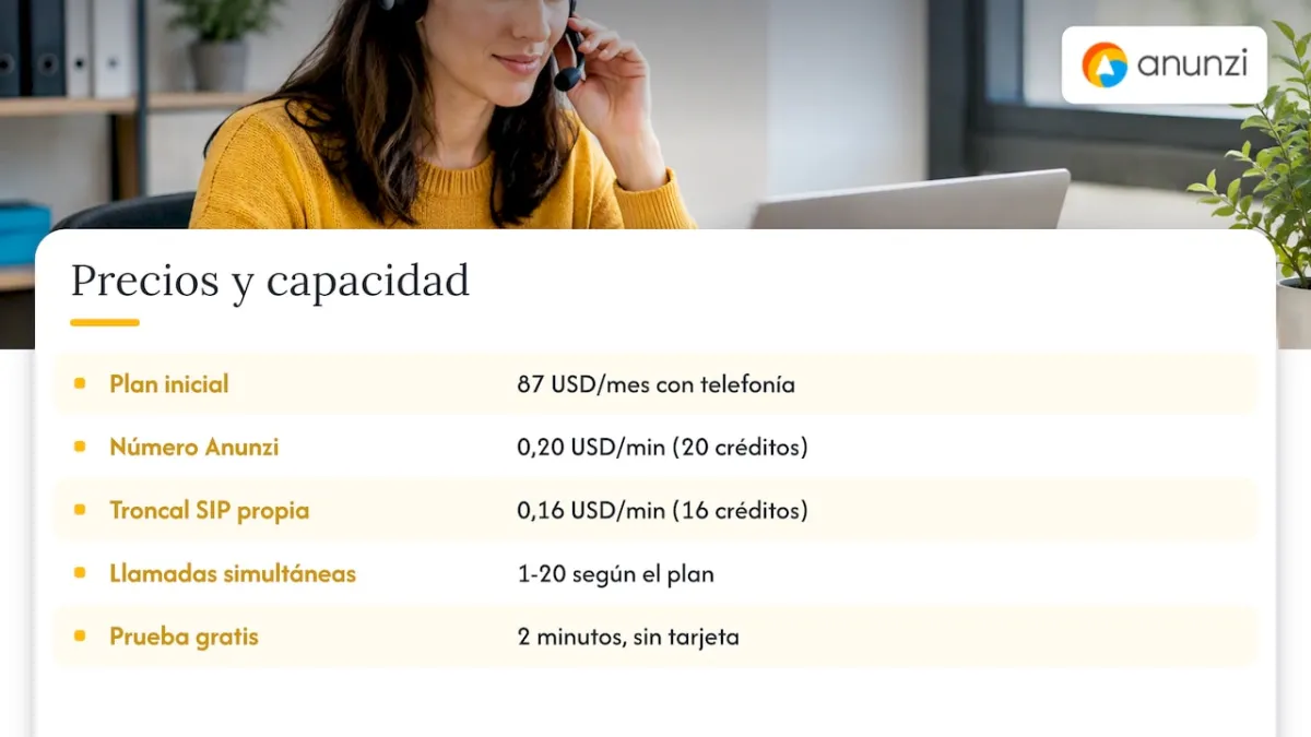 Cuánto cuesta y cómo empezar con Anunzi — overview diagram