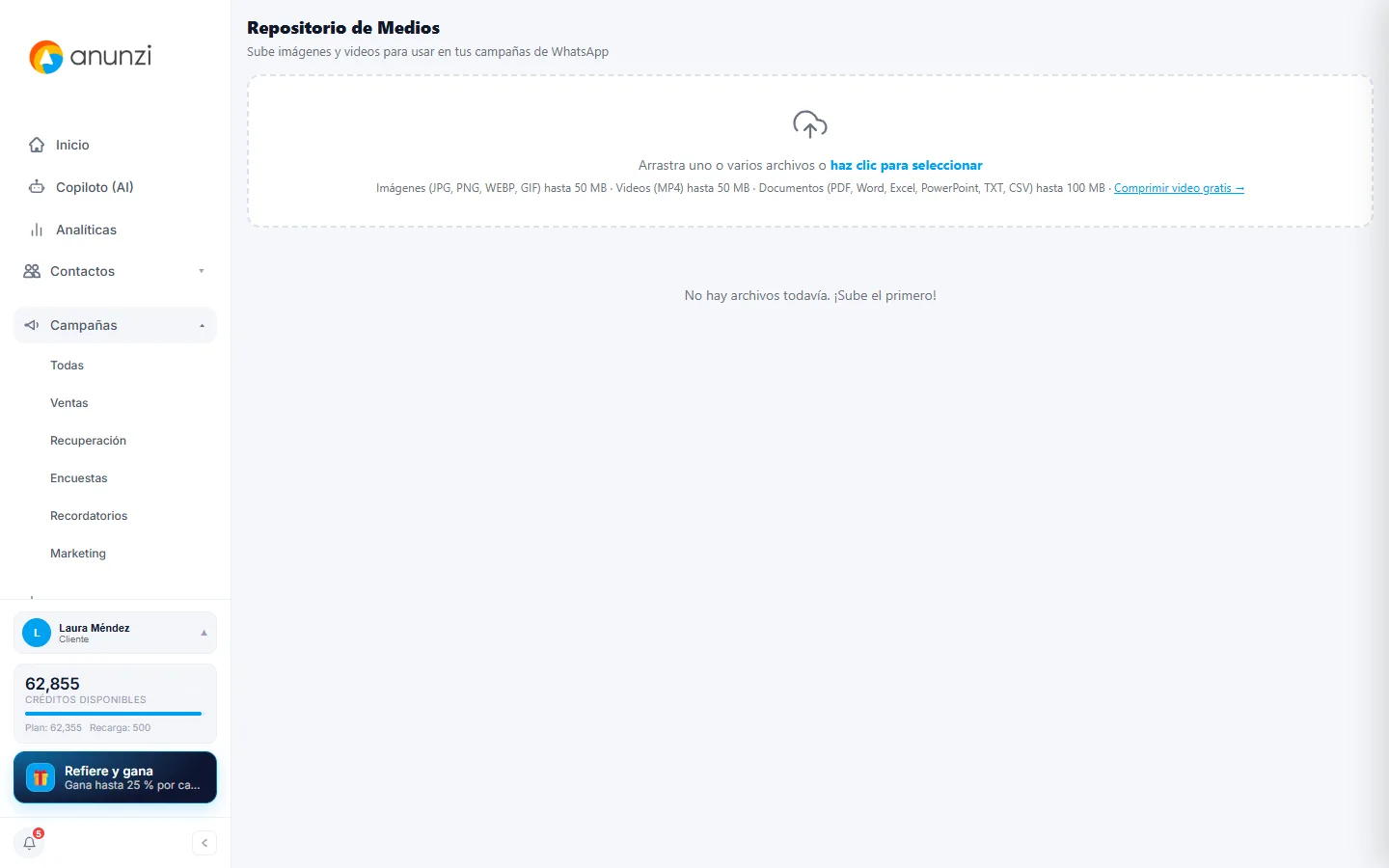 Repositorio de medios
